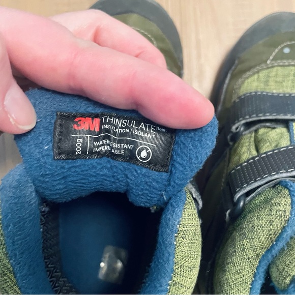 See Kai Run | Atlas II Insulated Boots Toddler Size 12 Green Hook & Loop - Picture 7 of 8